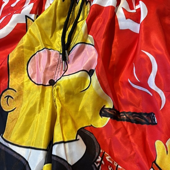 Bart Simpson backwoods men’s swim trunks size XXL. Bark smoking joint. - Picture 2 of 9